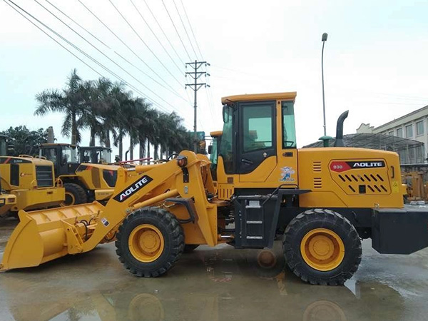 Xe máy xúc lật Aolite 930 gầu 1.3m3