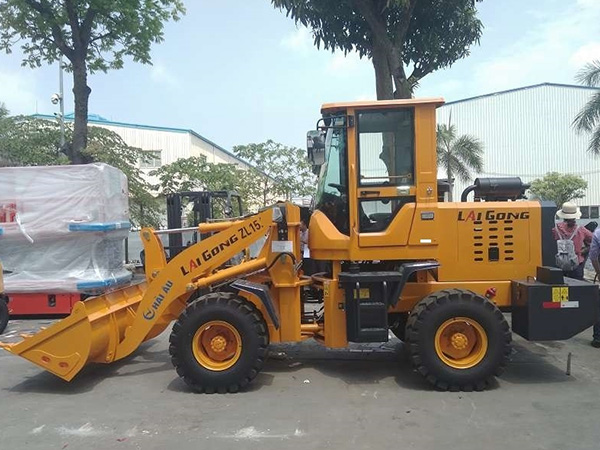 Xe máy xúc lật LaiGong ZL15 gầu 5 tấc