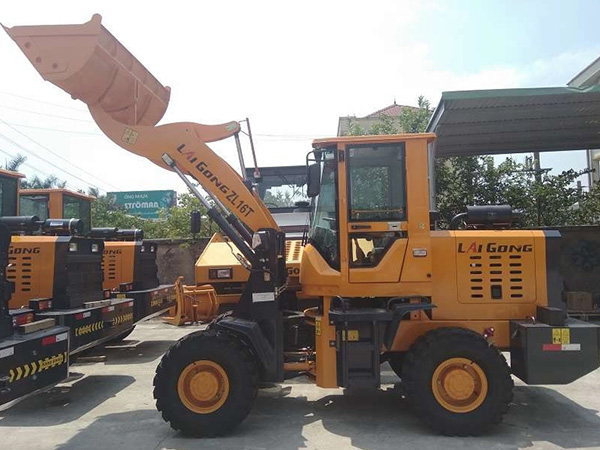 Xe máy xúc lật LaiGong ZL16T gầu 0.8m3