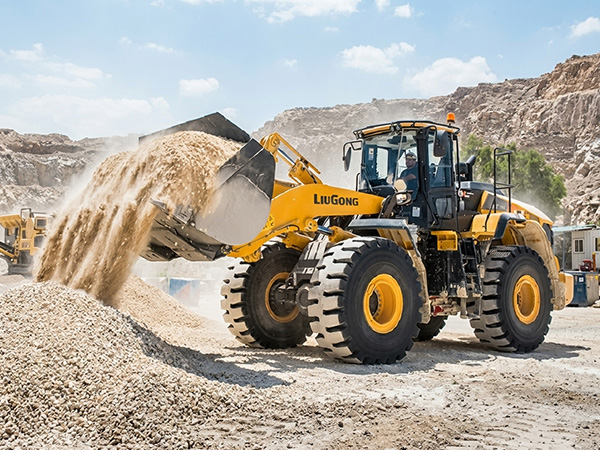 Xe máy xúc lật LiuGong CLG877H gầu 5.7m3 phiên bản cao cấp